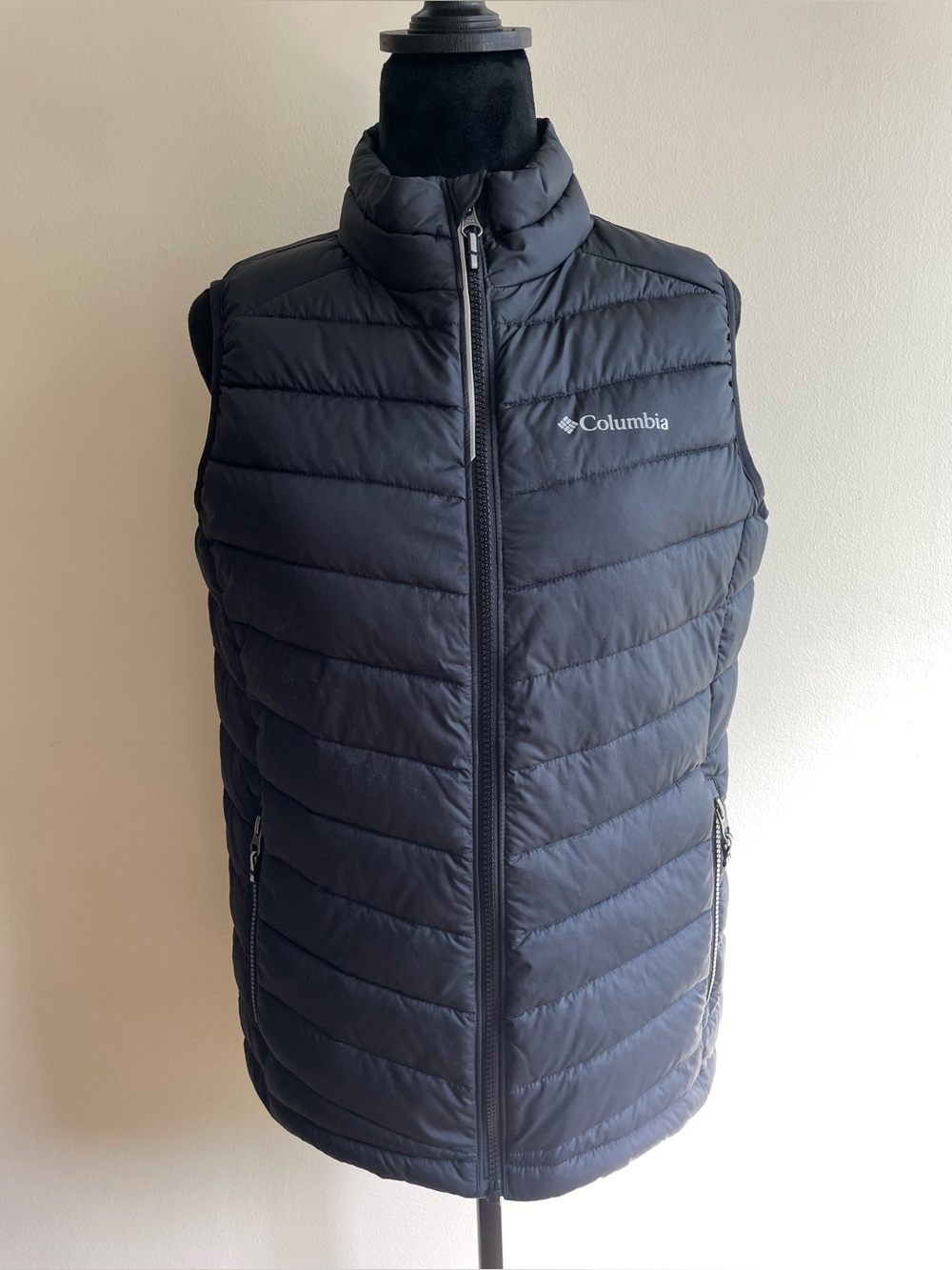 Columbia Youth Boys Omni-Heat Puffer Vest Black L 14/16